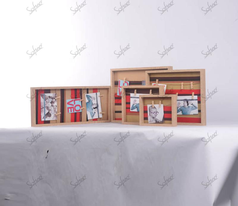 SF5069F-MDF frame with fabric and rope
